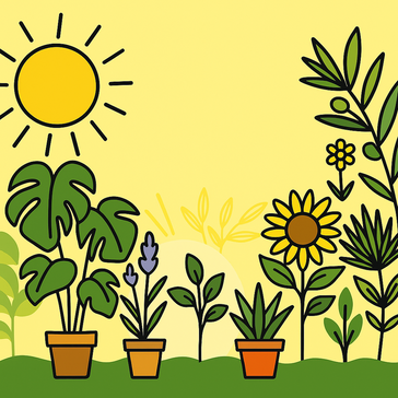 🌞 Zonaanbidders in huis: zo reageren planten op licht en daglengte