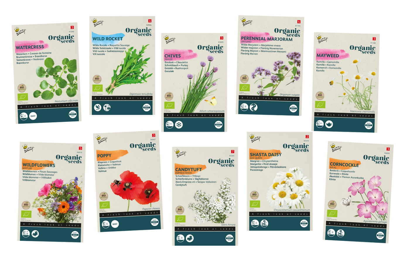Inheems & Wild - Zadenpakketje BIO