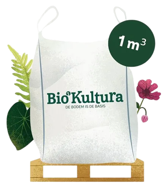 Big bag biologische tuinaarde-compost (1 m3) - Bio-Kultura