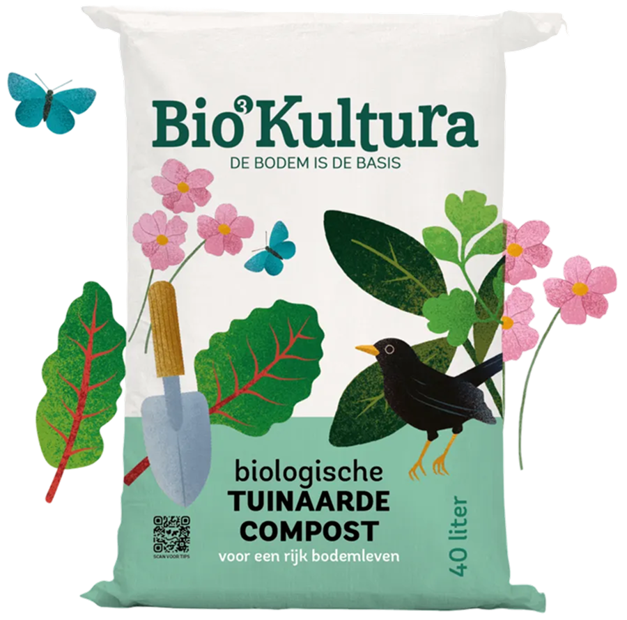 Biologische tuinaarde-compost (20L) - Bio-Kultura
