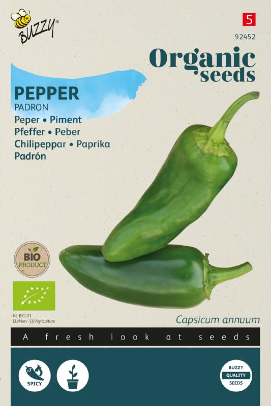 Peper Padron zaden BIO