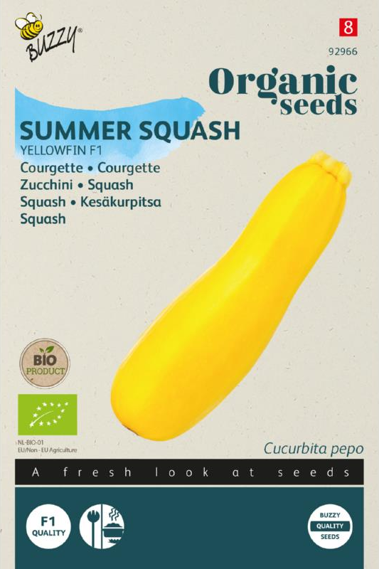 Courgette Yellowfin F1 zaden BIO