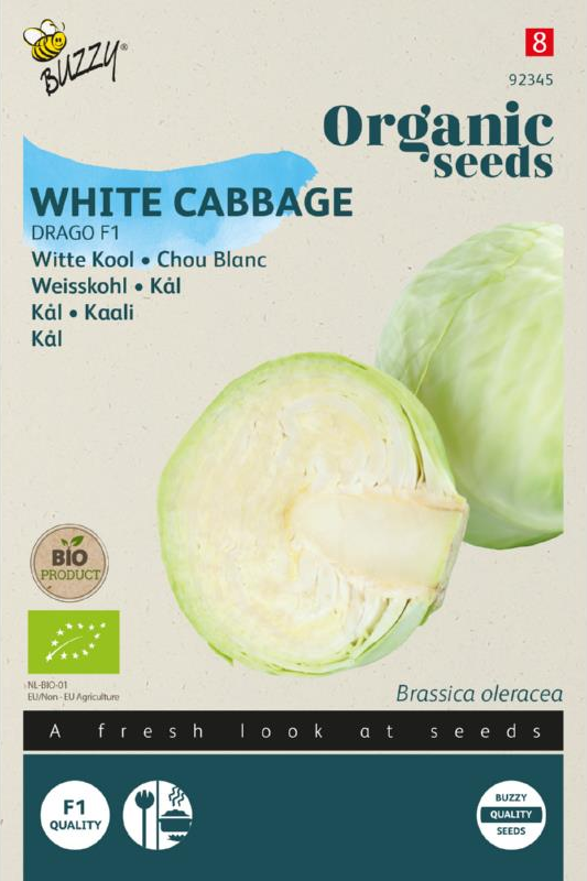 Witte Kool Drago F1 zaden BIO