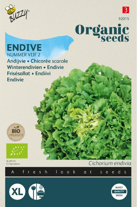 Andijvie Nummer Vijf 2 zaden BIO