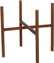 Plantenstandaard (24cm) (roest)