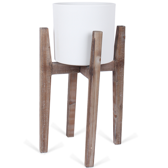 Ascot Hout (48cm) & Era (23cm) Wit