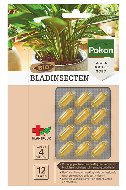 Plantkuur bladinsecten capsules (12 Stuks)- Pokon Bio